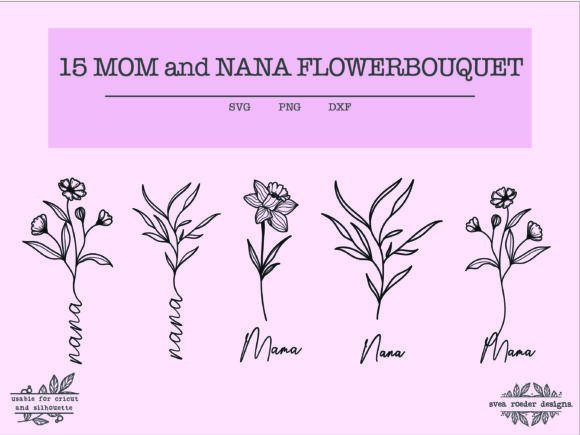 15 Boho Mama Nana Flower SVG Bundle Review
