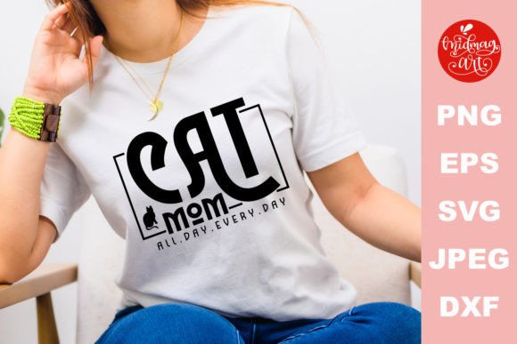 Cat Mom All Day Every Day SVG: An Embroidery Review