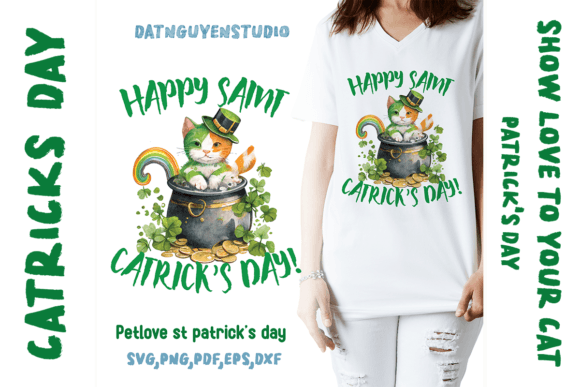 Cat Mom St Patrick's Day SVG Review
