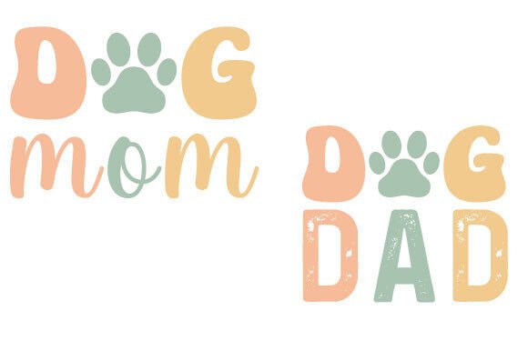 Dog Mom Dog Dad Retro Vintage SVG: Embroidery Review