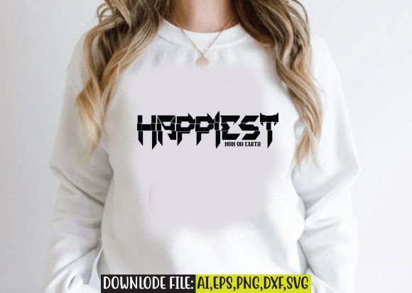 Happiest Mom on Earth T Shirt Design Review